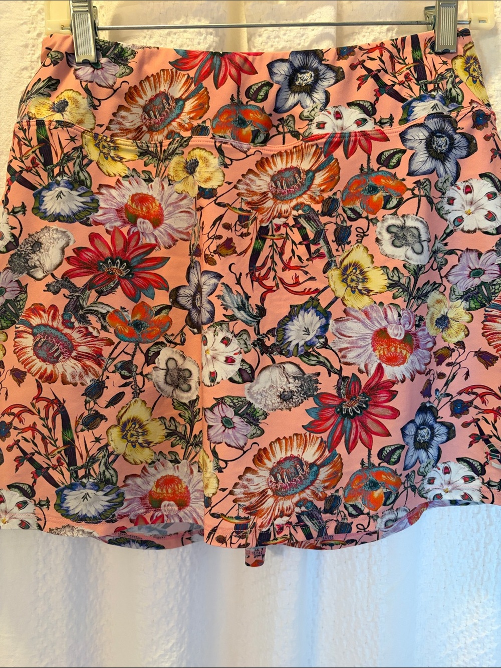 Foray Golf flower print skirt w/built in shorts size M
